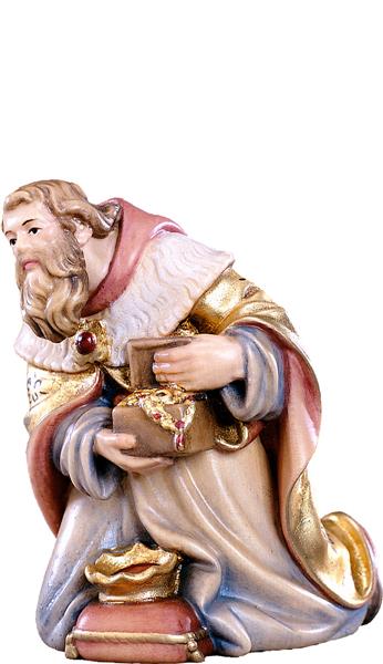 König Melchior kniend