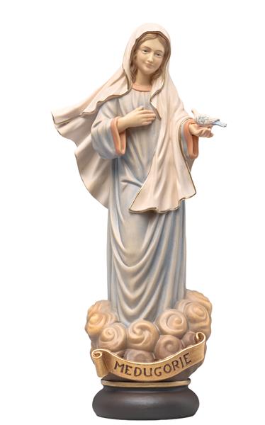 Madonna Medugorje mit Friedenstaube