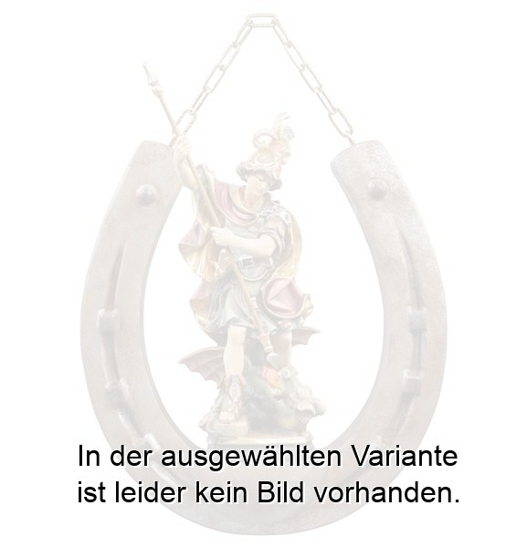 Hufeisen mit Hl. Georg Hufeisen mit Hl. Georg