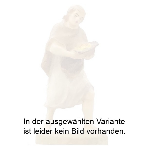 Hirt mit Hut und Gaben haltend Hirt mit Hut und Gaben haltend