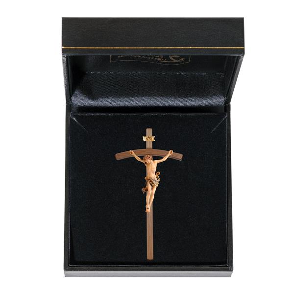 Kruzifix Leonardo mit Etui