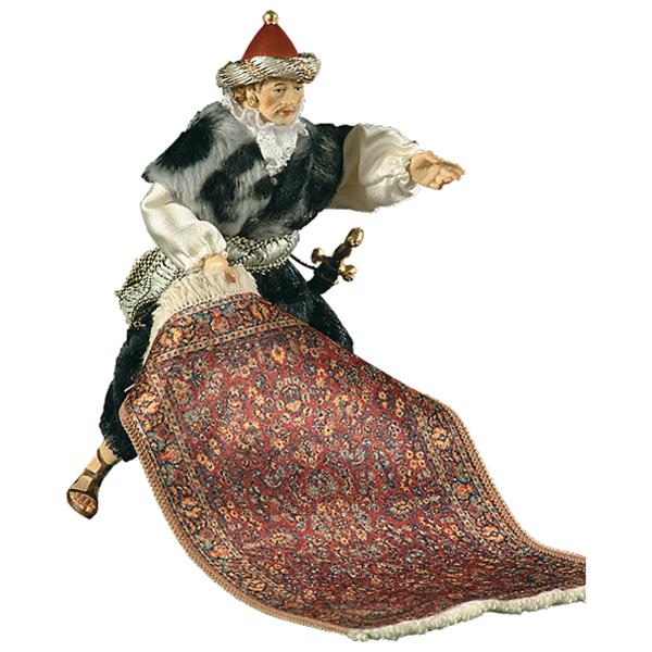 Diener mit Teppich Diener mit Teppich