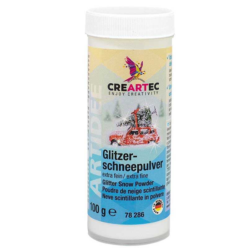 Glitzer Schneepulver Glitzer Schneepulver