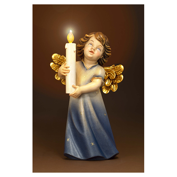 Mary Engel mit Kerze und Beleuchtung Mary Engel mit Kerze und Beleuchtung
