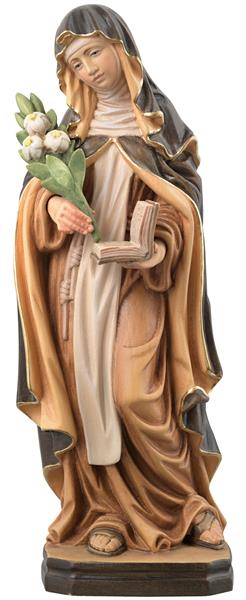 Hl. Birgitta von Schweden mit Buch und Lilie Hl. Birgitta von Schweden mit Buch und Lilie