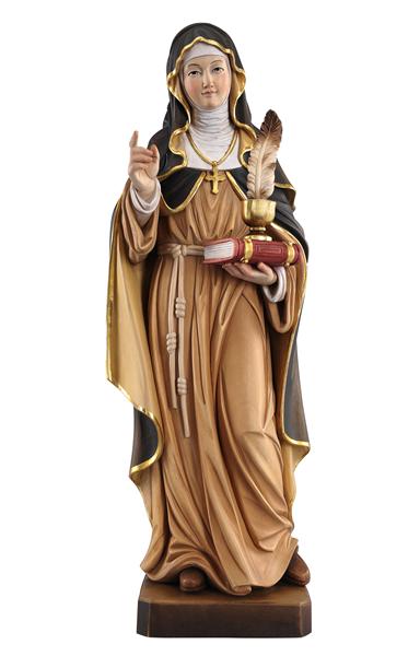 Hl. Gertrud mit Feder Hl. Gertrud mit Feder