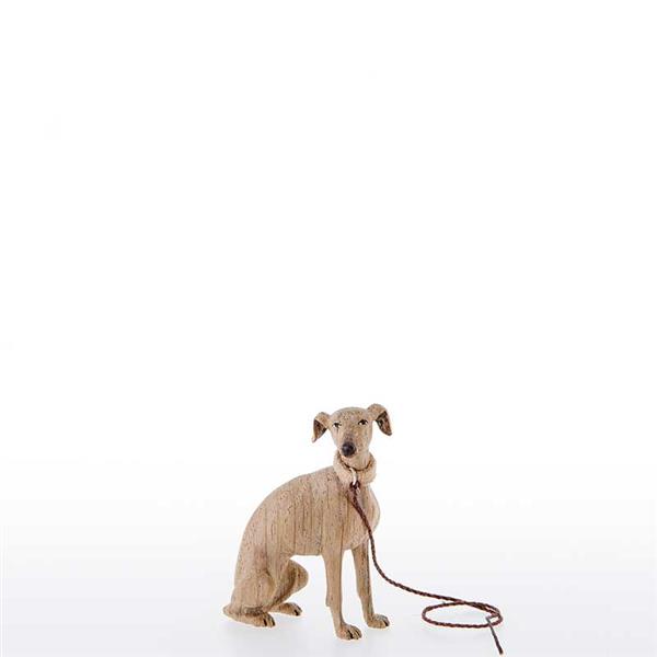 Sitzender Windhund
