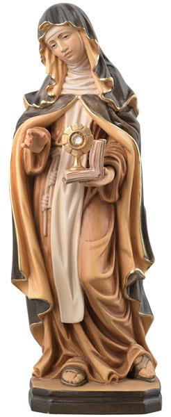 Hl. Klara von Assisi mit Buch und Monstranz Hl. Klara von Assisi mit Buch und Monstranz