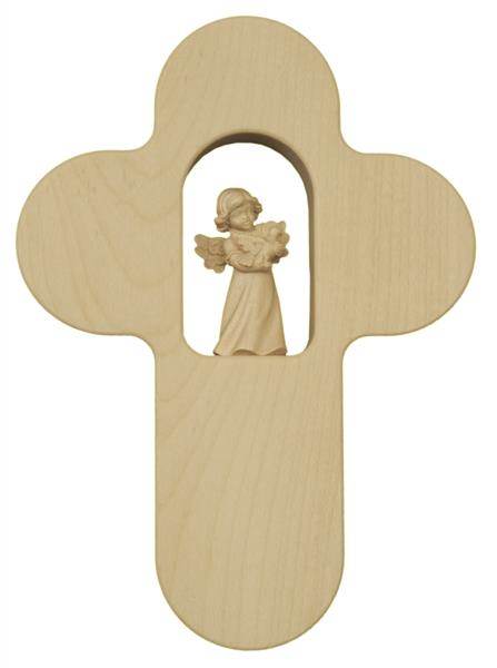 Kinderkreuz und Engel mit Taube 5 cm