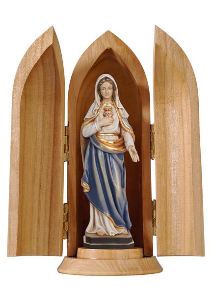 Herz Maria in Nische Herz Maria in Nische