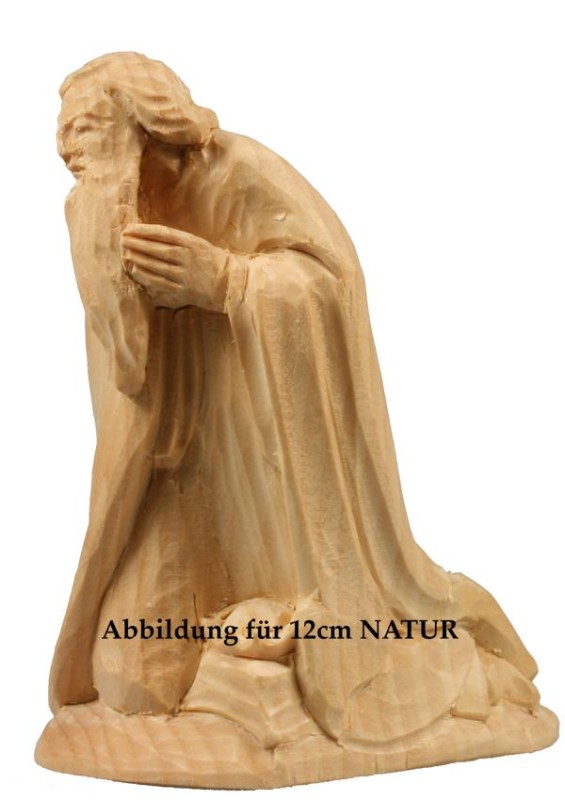 König kniend