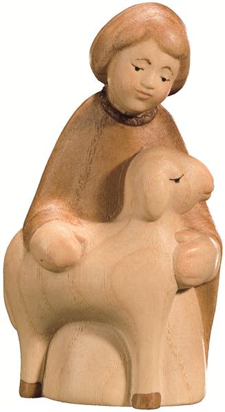 Schafhirte kniend Schafhirte kniend