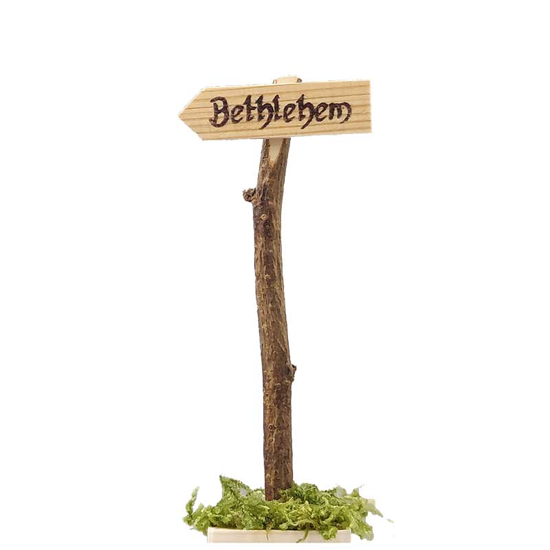 Wegweiser "Bethlehem" links Wegweiser "Bethlehem" links