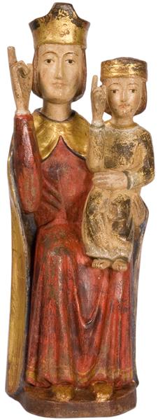 Madonna mit Kind sitzend - romanisch Madonna mit Kind sitzend - romanisch