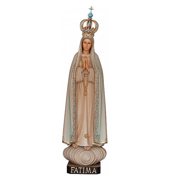 Fatimá Madonna capelinha mit offener Krone