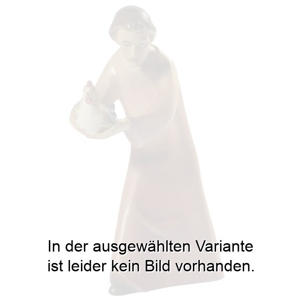 Hirt mit Henne Leo-Krippe Hirt mit Henne Leo-Krippe