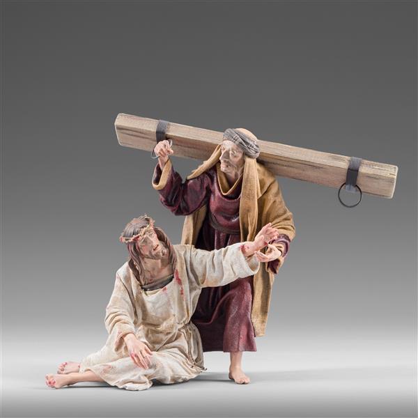 Jesus und Simon von Cyrene Jesus und Simon von Cyrene