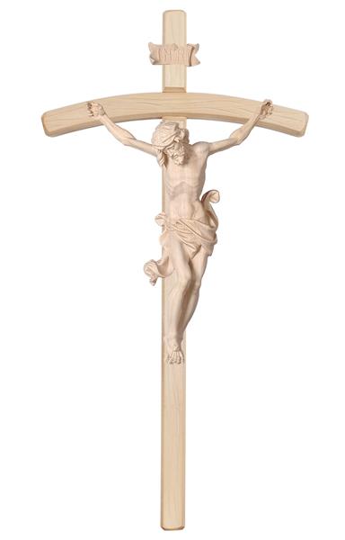 Christus Leonardo auf Balken gebogen hell