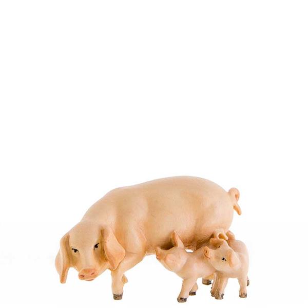 Sau mit Ferkeln