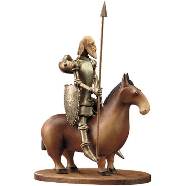 Don Quichote auf Pferd (mit Sockel) Don Quichote auf Pferd (mit Sockel)