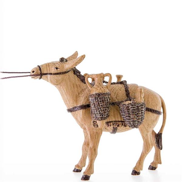 Esel mit Wasser und Brotladung Esel mit Wasser und Brotladung