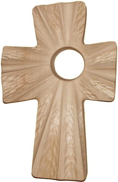 Dreifaltigkeitskreuz, Holz geschnitzt