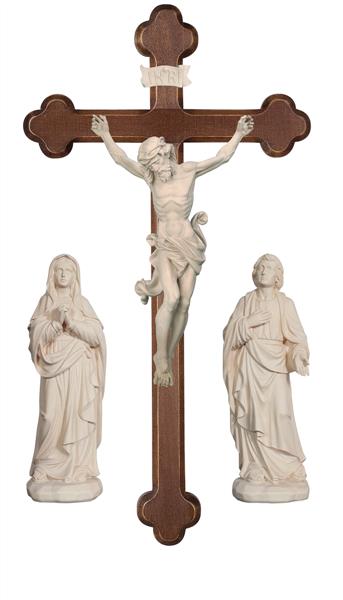 Kreuzigungsgruppe Leonardo Balken Barock Kreuzigungsgruppe Leonardo Balken Barock