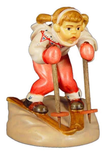 Junge Skifahrerin Junge Skifahrerin