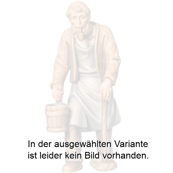 Knecht mit Holzeimer