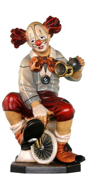 Clown auf Fahrrad Clown auf Fahrrad