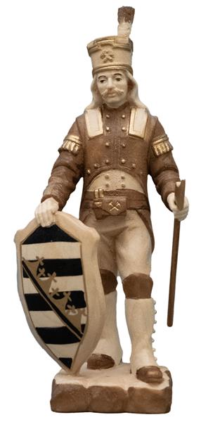 Obersteiger mit Wappen Obersteiger mit Wappen