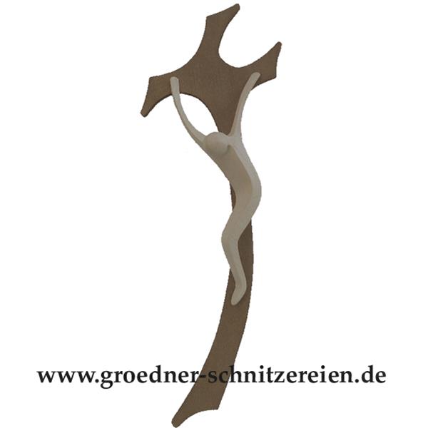 Lineart Korpus mit Kreuz modern