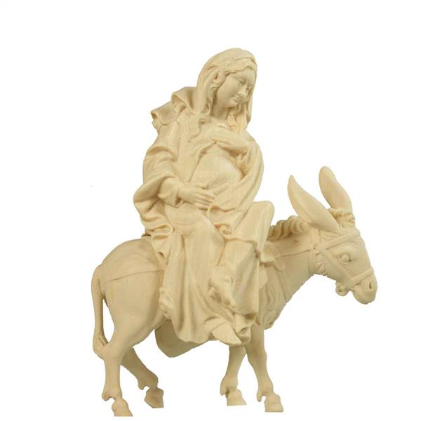 Schwangere Maria sitzend auf Esel (Herbergsuche) Schwangere Maria sitzend auf Esel (Herbergsuche)