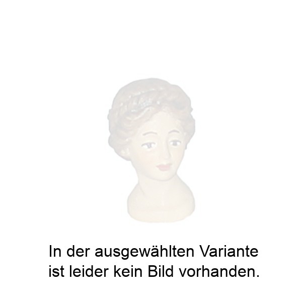 Frau - Kopf mit Gretlfrisur Frau - Kopf mit Gretlfrisur