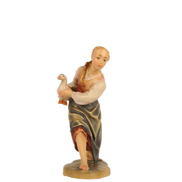 Mädchen mit Gans Mädchen mit Gans