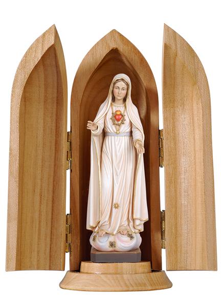 Madonna Fátima 5. Erscheinung in Nische Madonna Fátima 5. Erscheinung in Nische