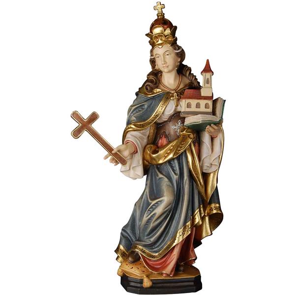Hl. Olga mit Kreuz und Kirche Hl. Olga mit Kreuz und Kirche