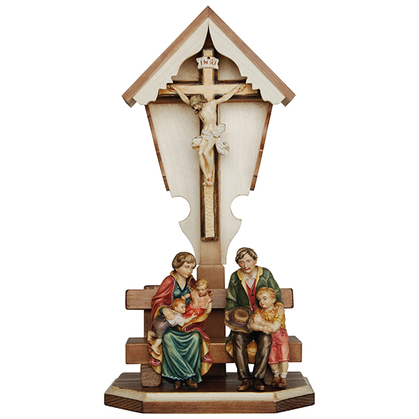 Familie am Feldkreuz Familie am Feldkreuz