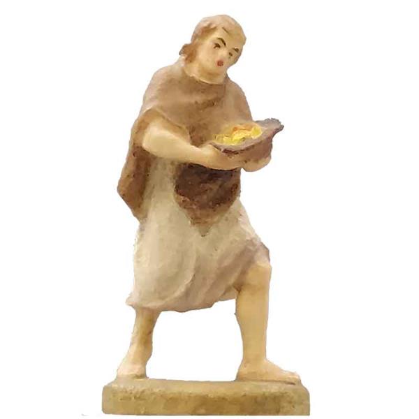 Hirt mit Hut und Gaben haltend Hirt mit Hut und Gaben haltend