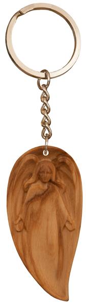 Schlüsselanhänger - Schutzengel Oliv Holz Schlüsselanhänger - Schutzengel Oliv Holz