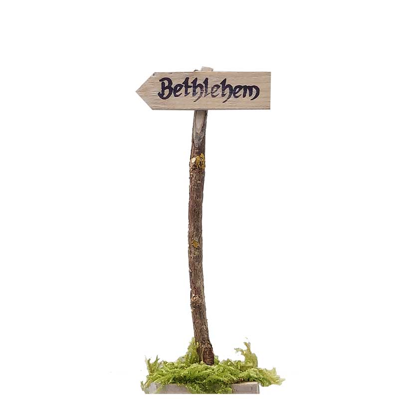 Wegweiser "Bethlehem" links