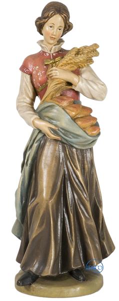 Hl. Notburga mit Ähren und Broten Hl. Notburga mit Ähren und Broten