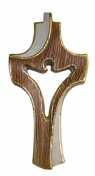 Kreuz modern weiß außen Kreuz modern weiß außen