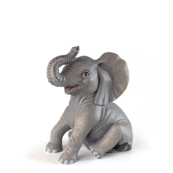 Baby Elefant sitzend Baby Elefant sitzend